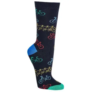 FussFreunde Socken 2 Paar Fun Socken, Spaß mit Socken, viele lustige Motive, Geschenkidee (Set, 2 Paar) handgekettelte Zehennaht, Piqué-Komfortbund bunt 42-47