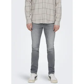 ONLY & SONS Slim-fit-Jeans ONSLOOM SLIM LBD 8263 AZG DNM NOOS grau 30