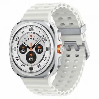 Samsung Galaxy Watch Ultra LTE 47 mm Titanium White Marine Band White