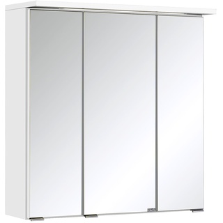 Held-Möbel Spiegelschrank Bologna Weiß 60 cm