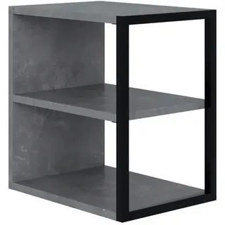 Livetastic Beistelltisch Echo ca. 42x45x30 cm Grau,