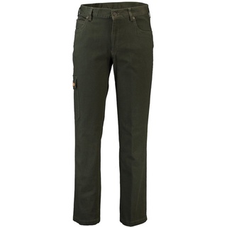 Hubertus 5-Pocket-Jeans HUBERTUS Jagd-Five-Pocket-Jeans grün mit Beintasche grün 27