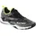 Hallenschuh schwarz/fluo gelb 15