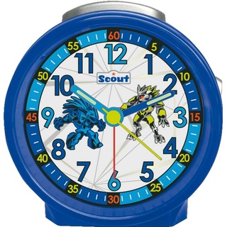 Scout Quarzwecker Friends, 280001045 Lernwecker, ideal auch als Geschenk blau