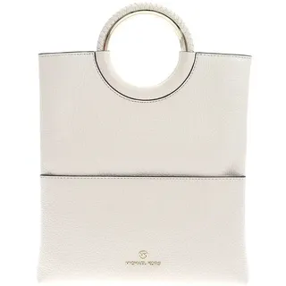 Michael Kors MD FLDOVR RNG XBODY, M, Lt Cream