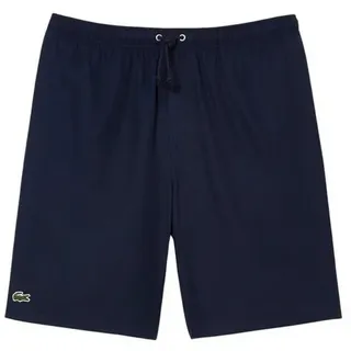 Lacoste Trainingshose Hose Shorts mit elastischem Tunnelzugbund (1-tlg) blau XL