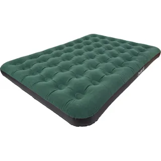 Avenli Luftmatratze Camping Queen-Size 203x152x22 cm, Gästebett 2 Personen, Coil-Beam, beflockt, bis 300 kg, grün/schwarz, ohne Pumpe