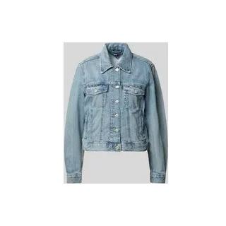 Regular Fit Jeansjacke aus reiner Baumwolle Modell 'CLASSIC TRUCKER EXT BJ801', Jeansblau, XS