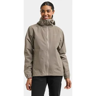 Didriksons Varja Regenjacke Damen Braun 44