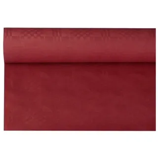 Papstar Tischdeckenrolle 8 m x 1,2 m Bordeaux