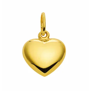 Kette mit Anhänger ADELIA ́S "585 Gold Herz" Halsketten Gr. Gelbgold 585, goldfarben (gold) Damen Ketten mit Anhänger