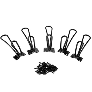 Retro-wandhaken Für Mäntel Und Hüte, Kleiderständer Für Den Kleiderschrank, Set Mit 5 Schwarzen Haken, Größe L, Garderobenorganizer Für Den Eingangsbereich.