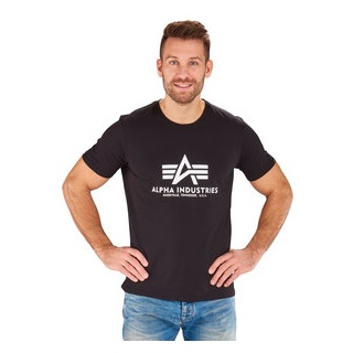 Alpha Industries "Basic T" T-Shirts schwarz M
