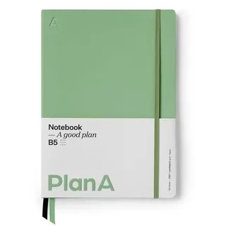 Notizbuch B5 Softcover Punktiert Sage Green