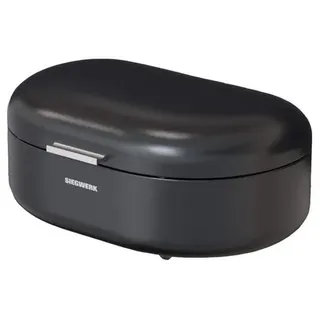 Siegwerk Metall Brotkasten PANEA M - 33 cm – night echo - schwarz