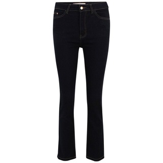 Wallis Petite Regular-fit-Jeans Harper (1-tlg) Plain/ohne Details schwarz 18