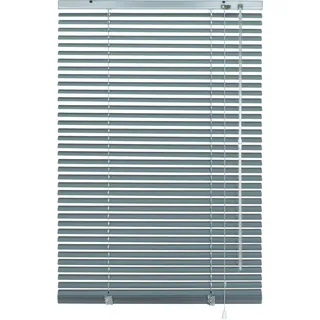GARDINIA Aluminium-Jalousie 25 mm 70 x 130 cm silber