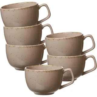 Ritzenhoff & Breker Kaffeetasse 0,2 l Grau 6 St.
