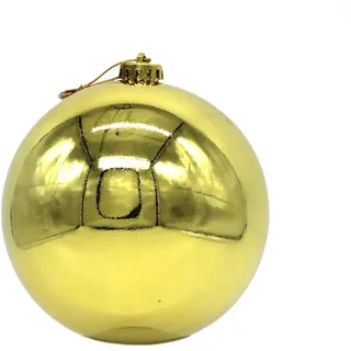 DARO DEKO Weihnachts-Kugel XXL Ø 15cm - 1 Stück Gold glänzend