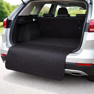 BigDean Ladekantenschutz Kofferraum 100x70 cm Kofferraumschutz Auto Stoßstangenschutz | Kofferraum Schutzmatte Kofferraumschutz Hund