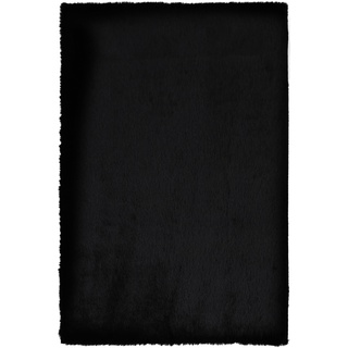 Badematte PARADISE schwarz (BT 67x110 cm) BT 67x110 cm schwarz Badteppich Badvorleger Duschvorleger Duschmatte Badeteppich - schwarz