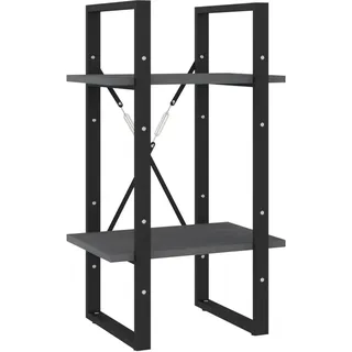 vidaXL Bücherregal 40 x 30 x 70 cm Grau
