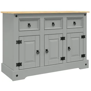 vidaXL Sideboard Corona 112 x 78 x 43 cm Grau