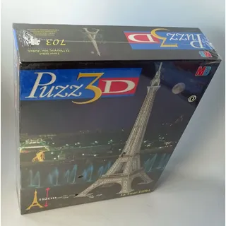Puzz 3D - Eiffelturm Puzzle 703 Teile MB Spiele 12+ Neu/New