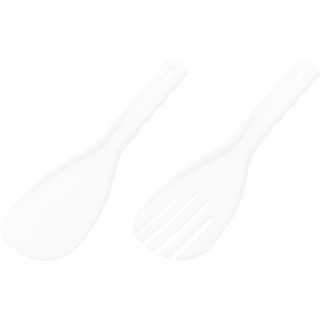 QUARKZMAN Plastik Reis Paddel Antihaft Reis Löffel Stand-up Reis Spatel Küche Utensilien für Startseite Restaurant Hotel Weiß