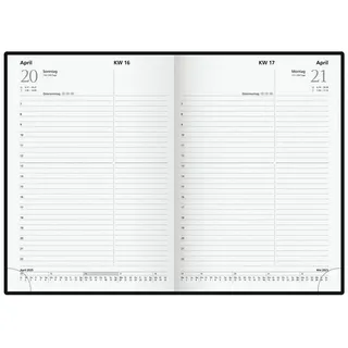Rido Buchkalender 2025 schwarz
