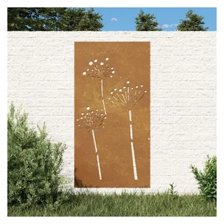 vidaXL Blumen Cortenstahl 105x55 cm