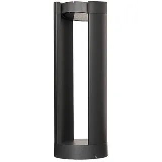 LUCANDE Sockelleuchte Aluminium 50,0 cm inkl. LED 15 W grau