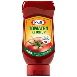 Kraft Ketchup Tomatenketchup, Tomatenmarkanteil 64%, in Flasche, 417 ml
