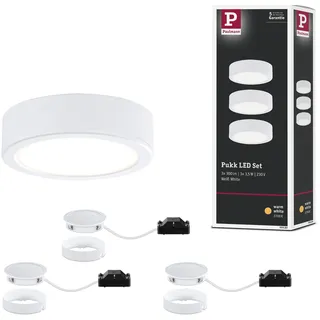 Paulmann LED-Aufbauleuchte LED LED fest eingebaut 9W Warmweiß Weiß