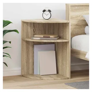 vidaXL Beistelltisch Beige Eiche 39,7 x 39,7 x 60 cm