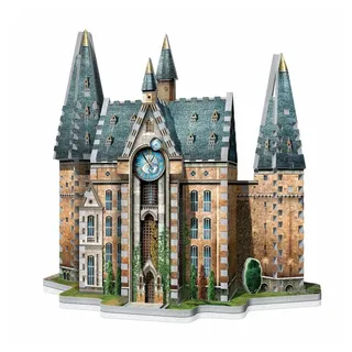 JH-Products Hogwarts Clocktower Harry Potter (420 Teile) - 3D-Puzzle