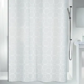 Spirella Duschvorhang Filigran 120 x 200 cm weiß