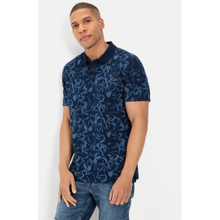 camel active Poloshirt mit floralem Print Shirts_Poloshirt blau L