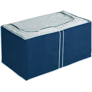 Jumbo Box Air Kleider Box Schutz Hülle Staub Kleidung Textil Aufbewahrung - Blau - Wenko