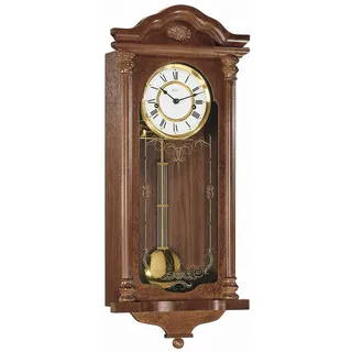 HERMLE Pendeluhr 1/2 Stundenschlag 70509-030141 Nussbaum
