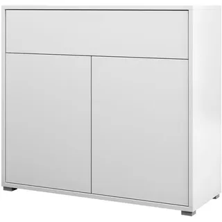 Mirjan24 Gesita 100 x 93 x 40 cm Weiß