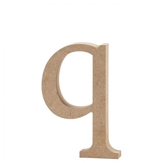 Creotime Deko-Buchstaben Buchstabe H: 13 cm, Stärke: 2 cm, 1 Stck.