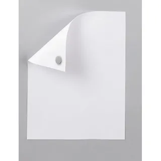 Maul Neodym Magnet (Ø x H) 10 mm x 1 mm Scheibe, selbstklebend Silber 20 St. 6167196