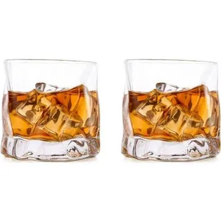 Whiskygläser Set Scotch Glass 250ml Bourbon Rum Klar 2