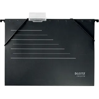 Leitz Hängemappen ALPHA® recycle 1921 schwarz, 10 St.