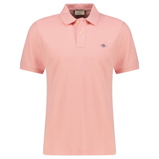 Gant Poloshirt Herren Piqué-Poloshirt SHIELD Regular Fit (1-tlg) rosa XXXL