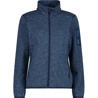 CMP Damen Strickfleece blue-provenza 38