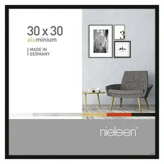 Nielsen Alurahmen Pixel 5333026 (30 x 30 cm, Schwarz)