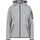 Zip Hoodie Jacke Grey-Limone 34