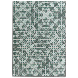Schöner Wohnen Parkland Outdoor-Teppich 70 x 140 cm Blau/Türkis